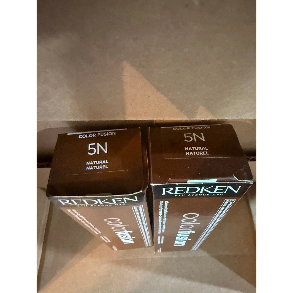 Redken Color Fusion Permanent Color Cream 5N Natural hair care 2 Pack